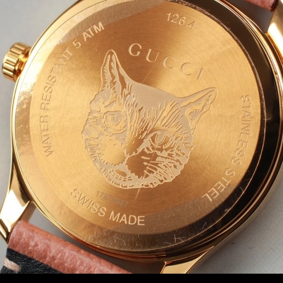 Gorgeous GUCCI Italian Luxury QUARTZ Watch PRISTINE condition - Picture 6 of 9